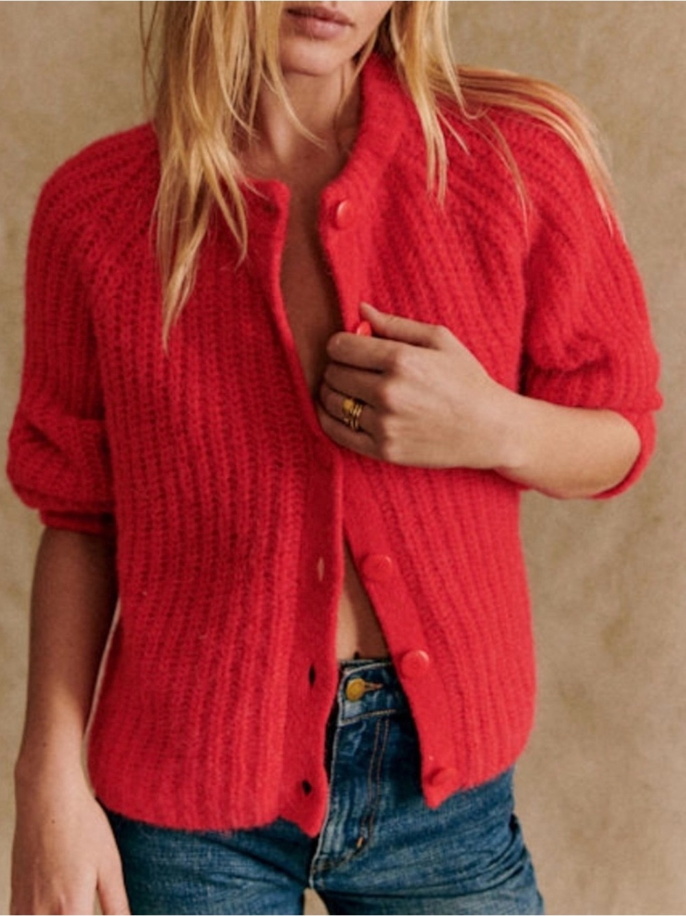 Sezane Emile Cardigan Sweater - Picture 3 of 9